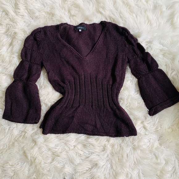 Carlopik purple mohair sweater - Picture 1 of 6